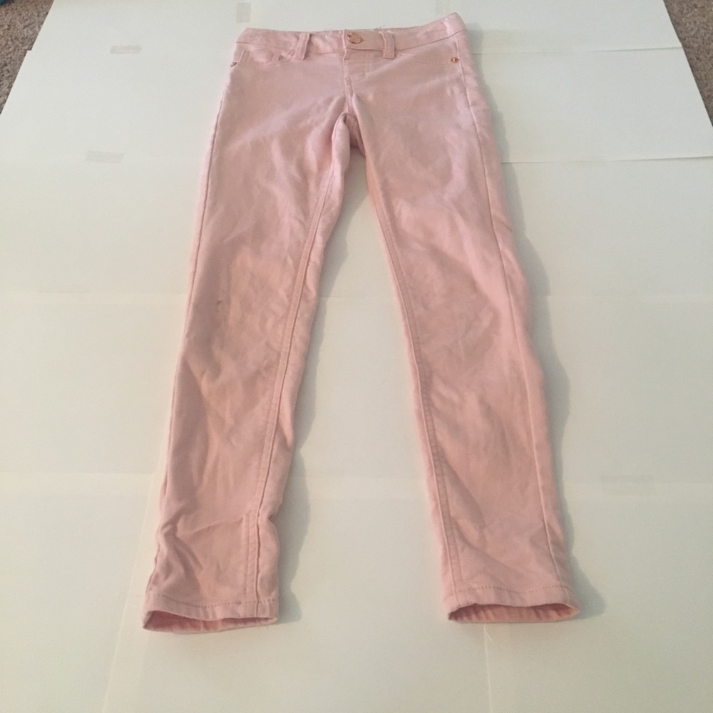 Pink justice mid rise jegging jeans